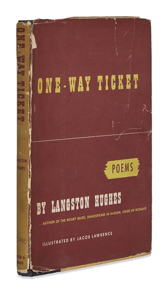 (LITERATURE.) Hughes, Langston. One-Way Ticket * Shakespeare in Harlem.
